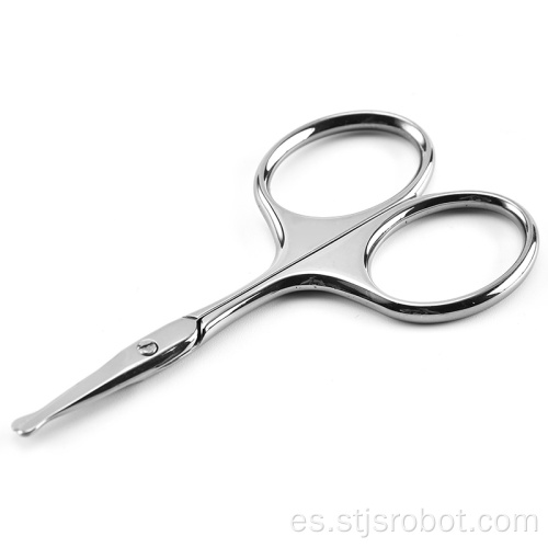 Tijeras de pelo de nariz de acero inoxidable Oreja Recortadores faciales Herramienta de belleza de moda de corte